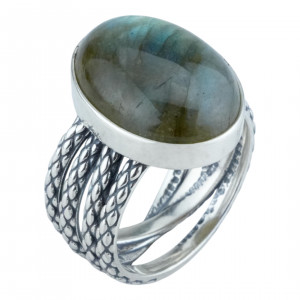 Серебряное кольцо к10291