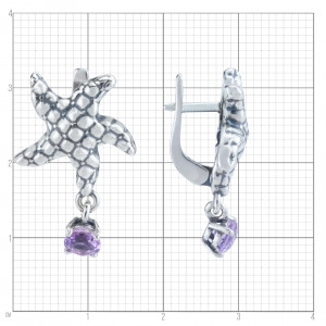 Серьги с10300 Серьги с10300
