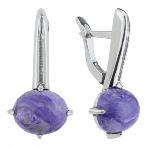 Серьги из серебра с10305