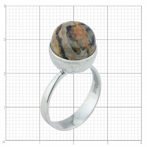 Серебряное кольцо к10316