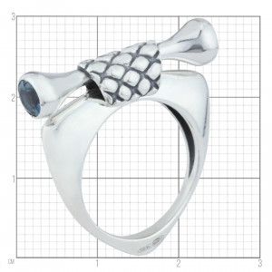 Кольцо из серебра к10343