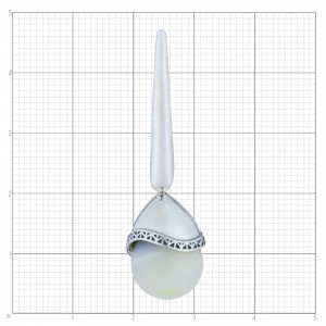 Подвеска из серебра б10356