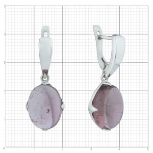 Серьги из серебра с10359