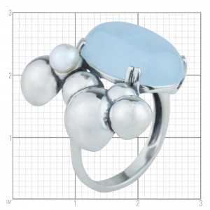 Кольцо из серебра к10373