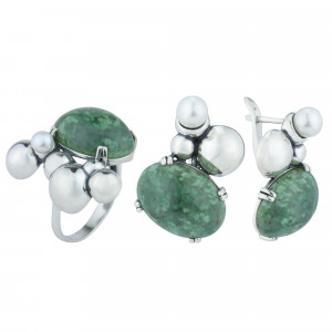 Кольцо из серебра к10373