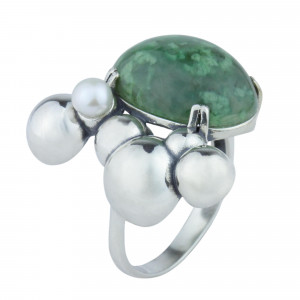 Кольцо из серебра к10373