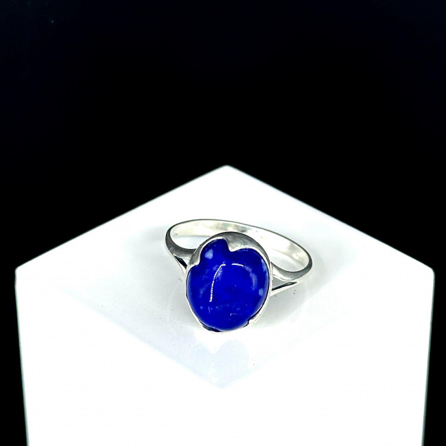 Серебряное кольцо Циркон к1062, синий, лазурит Кольцо к1062 (2.48 г), серебро, синий, лазурит купить в интернет-магазине Циркон С