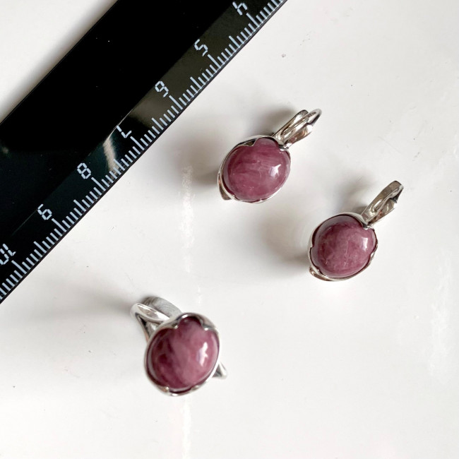 Серебряное кольцо Циркон к1062, розовый, турмалин Кольцо к1062 (2.48 г), серебро, розовый, турмалин купить в интернет-магазине Циркон С