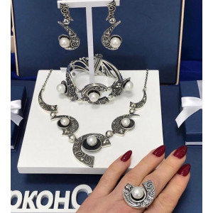 Серебряное кольцо к1167