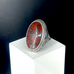 Серебряное кольцо к125