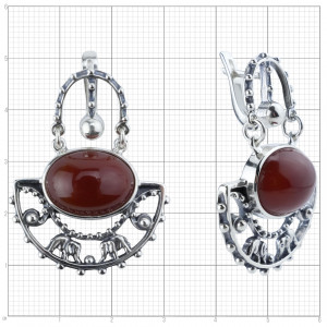 Серьги с1276