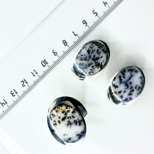 Серьги с1316 (13.99 г), серебро,  Бело-серый Агат Моховой Экстра купить в интернет-магазине Циркон С