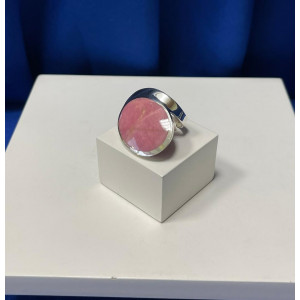Кольцо к1316 (10.53 г), серебро,  Розовый Родонит купить в интернет-магазине Циркон С