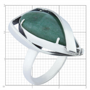 Кольцо из серебра к1326