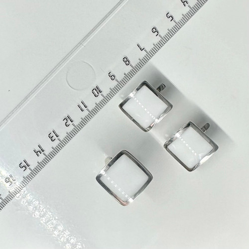 Серьги с1429 (9.10 г), серебро,  Белый Кахолонг (Имит) купить в интернет-магазине Циркон С