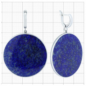 Серьги из серебра с1441