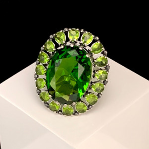 Серебряное кольцо к1517