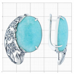 Серьги с1550