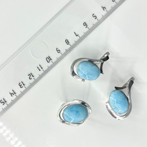 Серебряные серьги с1661