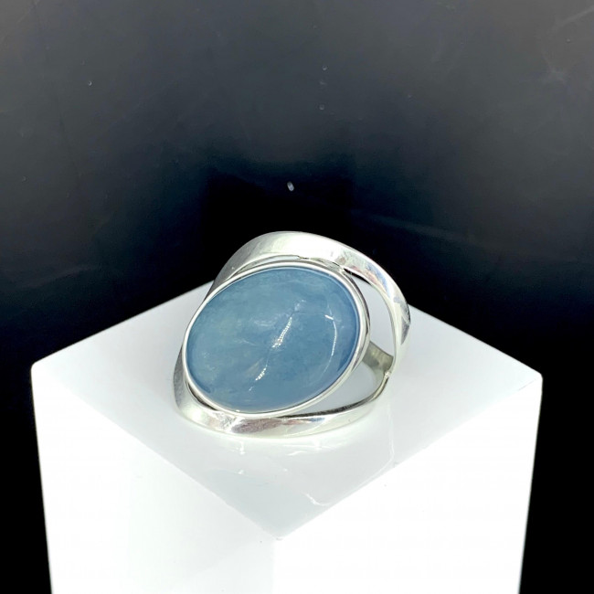 Серебряное кольцо Циркон к1661, синий, аквамарин Кольцо к1661 (5.27 г), серебро, синий, аквамарин купить в интернет-магазине Циркон С
