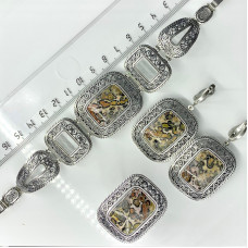 Крупное серебряное кольцо к1725