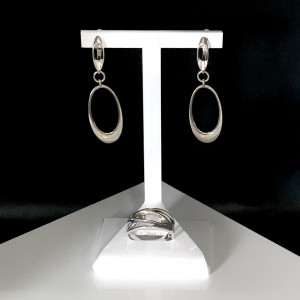 Серьги с1727 (6.70 г), серебро купить в интернет-магазине Циркон С