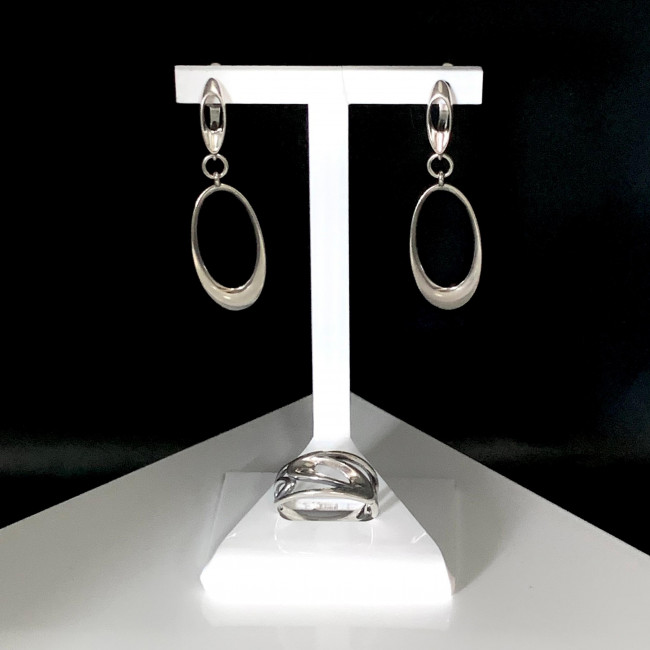 Серьги с1727 (6.70 г), серебро купить в интернет-магазине Циркон С