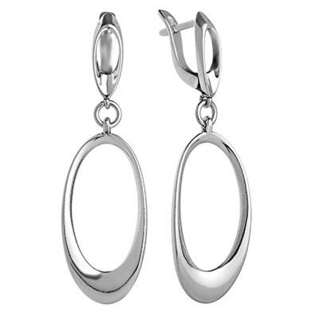 Серьги с1727 (6.70 г), серебро купить в интернет-магазине Циркон С