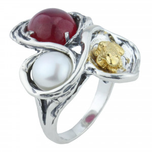 Серебряное кольцо к1744