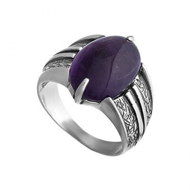 Серебряное кольцо Циркон к1803, фиолетовый, аметист Кольцо к1803 (6.21 г), серебро, фиолетовый, аметист купить в интернет-магазине Циркон С