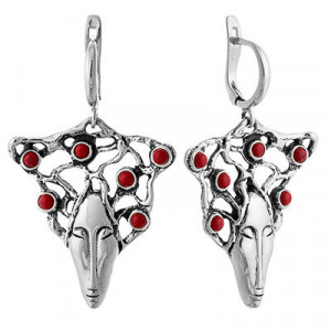 Серьги из серебра 925 пробы с1834