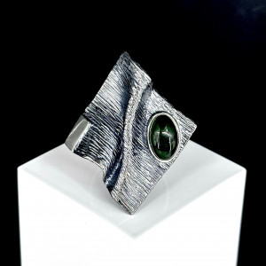 Серебряное кольцо к1871