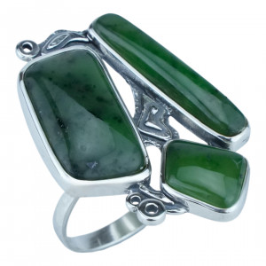 Серебряное кольцо к1875