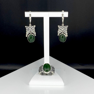 Серебряное кольцо к1922