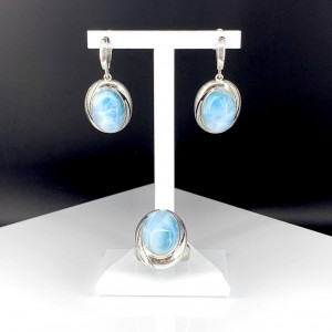 Серьги из серебра с1923