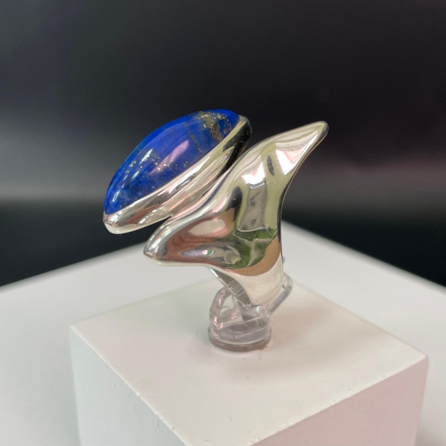 Кольцо к1948 (9.73 г), серебро, синий, лазурит купить в интернет-магазине Циркон С