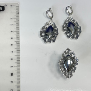 Серьги из серебра с1985
