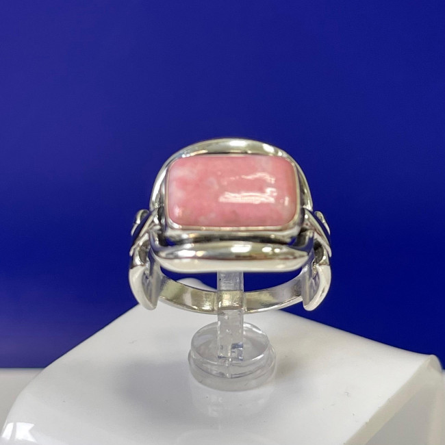 Кольцо к1999 (5.35 г), серебро, розовый, тулит купить в интернет-магазине Циркон С