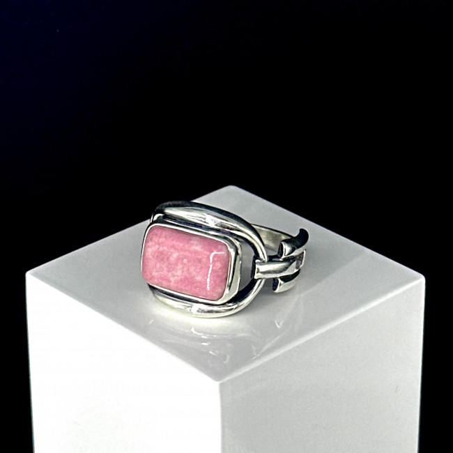 Кольцо к1999 (5.35 г), серебро, розовый, тулит купить в интернет-магазине Циркон С