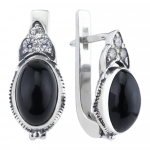 Серьги из серебра с221