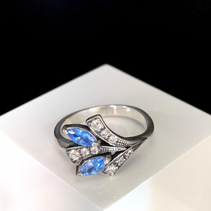 Кольцо из серебра 925 пробы к2347