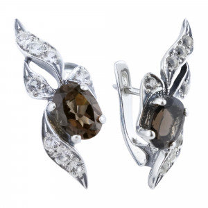 Серьги из серебра с240