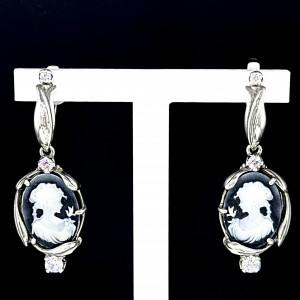 Серьги из серебра с2418