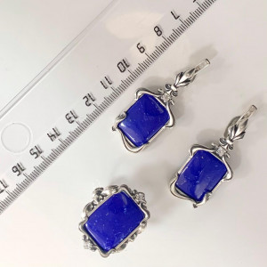 Серьги из серебра 925 пробы с2457