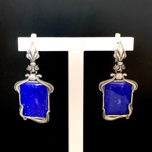 Серьги из серебра 925 пробы с2457