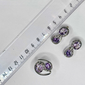 Серебряное кольцо к2459