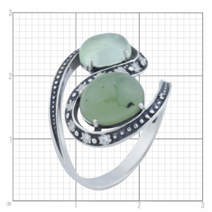 Кольцо из серебра к2459