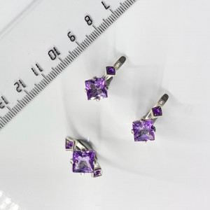 Серьги из серебра с249