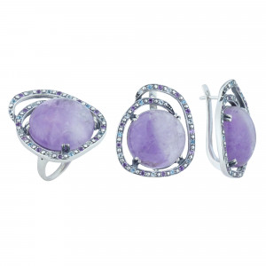 Серьги из серебра с2554