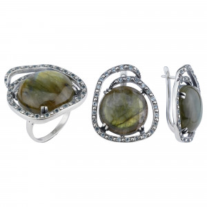 Серьги из серебра с2554